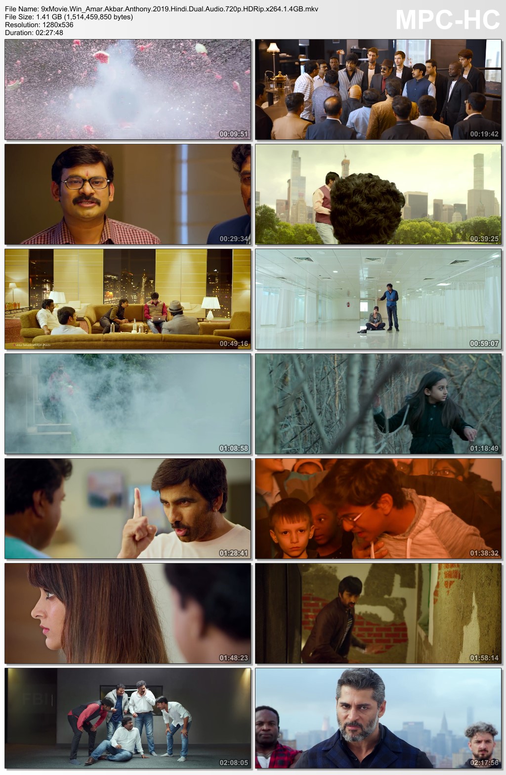 Amar Akbar Anthony 2019 Hindi Dual Audio 480p UNCUT HDRip x264 400MB