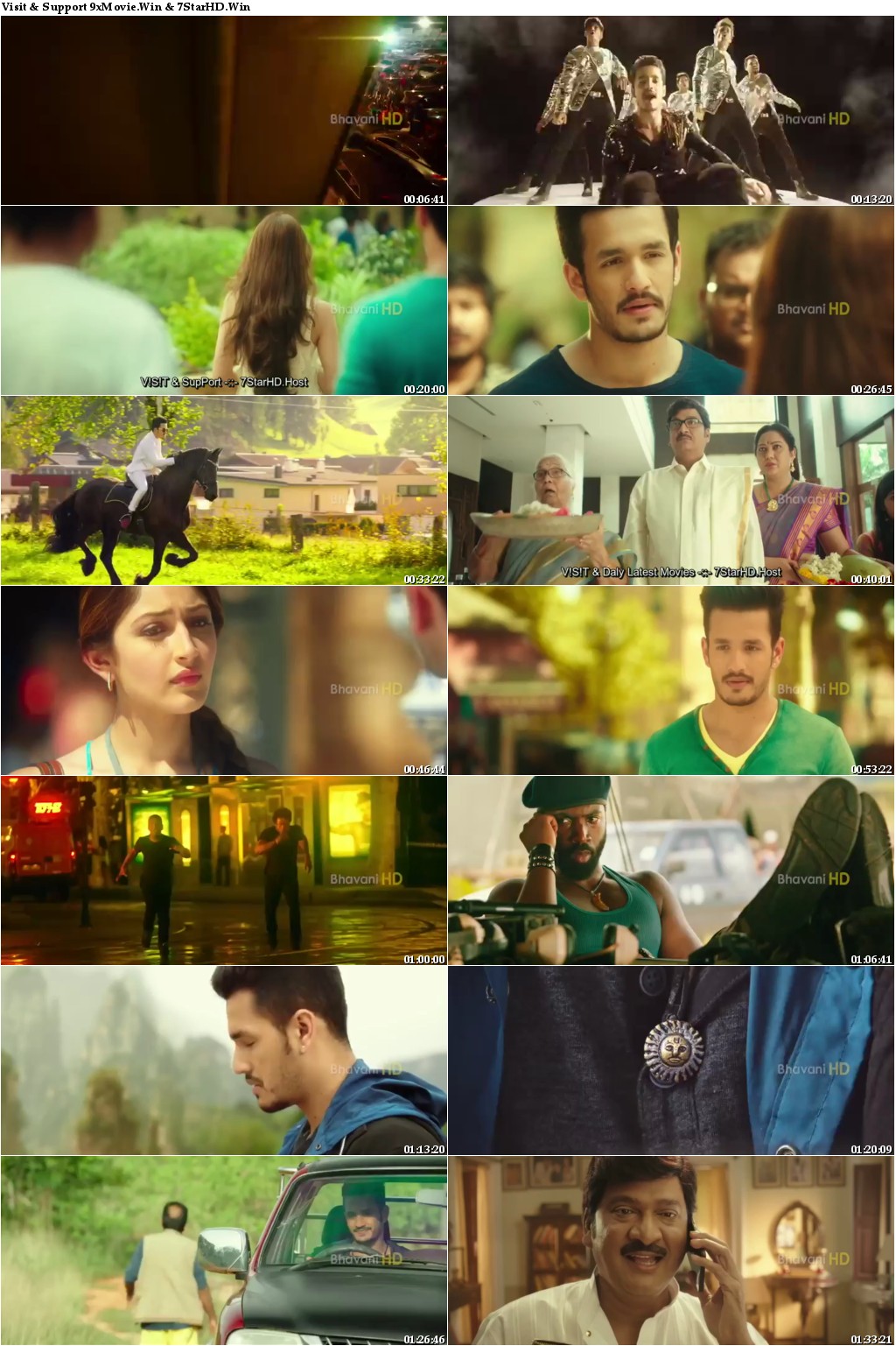 Akhil 2015 Hindi Dual Audio 480p UNCUT HDRip x264 400MB ESubs