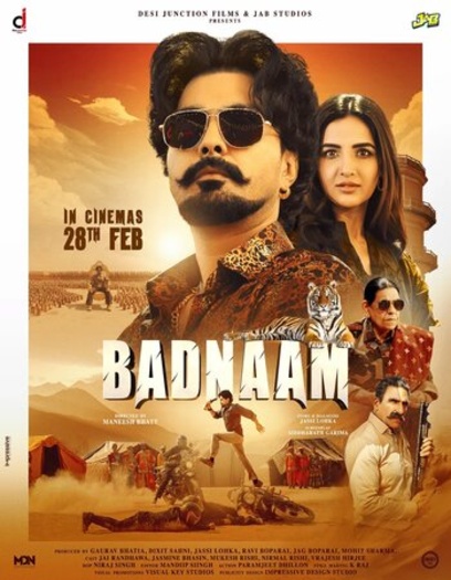 Badnaam (2025) Punjabi ORG Full Movie HDRip | 1080p | 720p | 480p