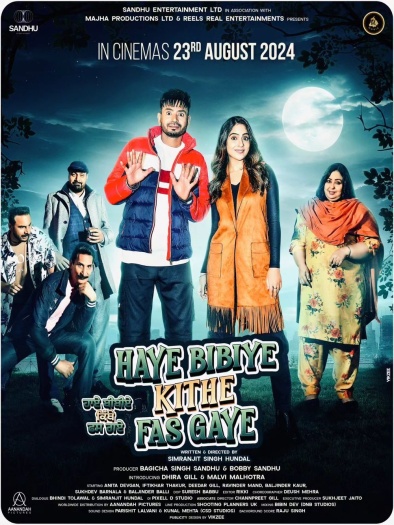 Haye Bibiye Kithe Fas Gaye (2024) Punjabi ORG Movie HDRip | 1080p | 720p | 480p | ESubs